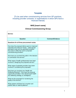 Template - NHS England