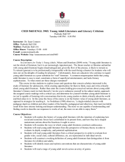 Rethinking YA Literature