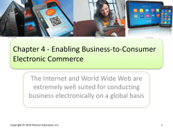 Week 04 – Enabling Business-to-Consumer