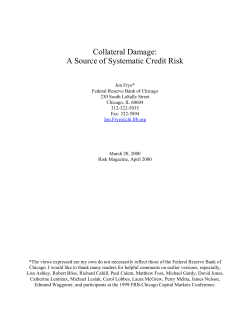 Collateral Damage: A Source of Systematic Credit Risk