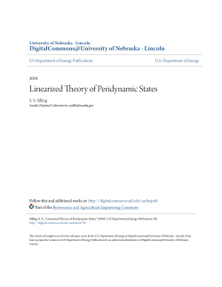 Linearized Theory of Peridynamic States