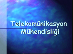 Telekomunikasyon M&uuml;hendisliği