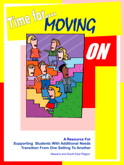 Time for Moving On - Dapto High School