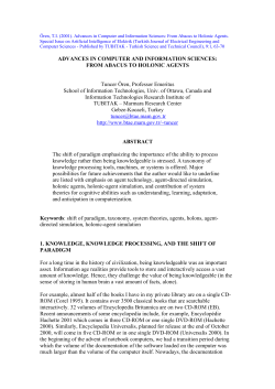 Advances in Computer and Information Sciences