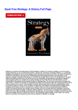Epub Free Strategy: A History Full Page