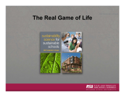 The Real Game of Life