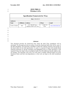11ay Specification Framework