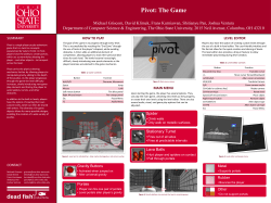 Game play poster - The Ohio State University