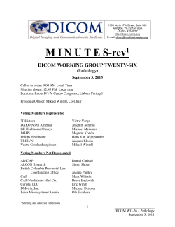 DICOM Working Group 26