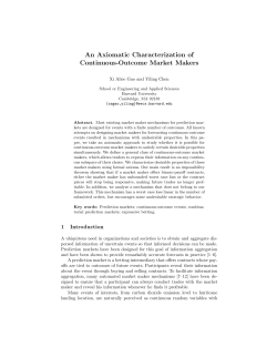 An Axiomatic Characterization of Continuous