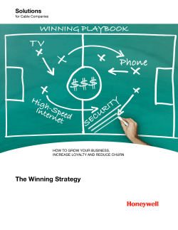 The Winning Strategy