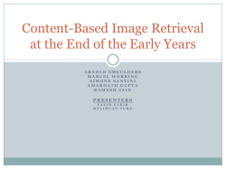 Content-Based Image Retrieval at the End of the Early Years