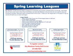 Bay Meadows Spring Leagues