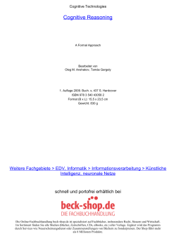 Cognitive Reasoning - ReadingSample - Beck-Shop