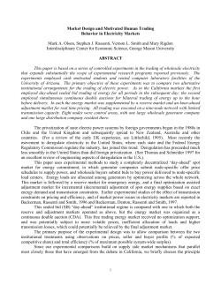 Market Design and Motivated Human Trading Behavior