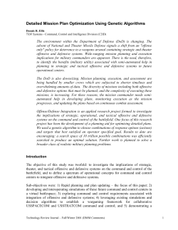 Detailed Plan Optimization Using Genetic Algorithms