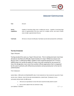 to file Airscent Standard - Search and Rescue Dogs of the