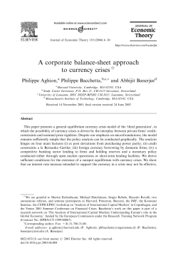 A corporate balance-sheet approach to currency