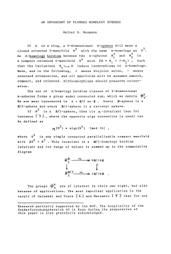An invariant of plumbed homology spheres