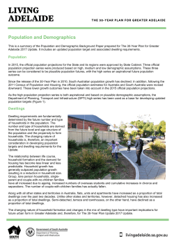 populations and demographics - The 30