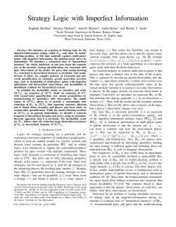 Strategy Logic with Imperfect Information