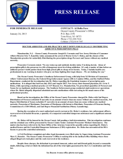 for immediate release