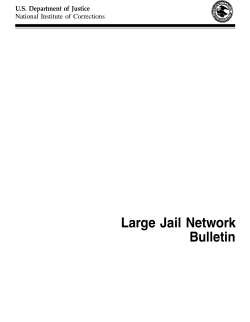 Large Jail Network Bulletin