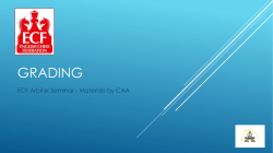 Grading - Chess Arbiters` Association