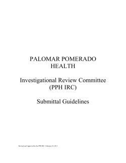 Palomar Medical Center/Pomerado Hospital