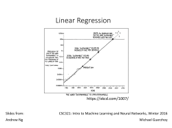 Linear Regression