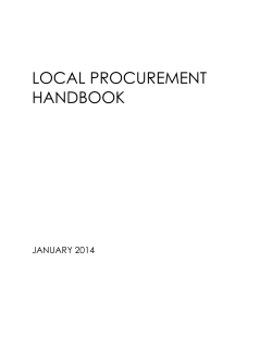 5.0 The Competitive Procurement Process for Purchase Orders