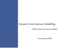 Solving the BDT model