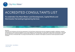 Accredited consultant