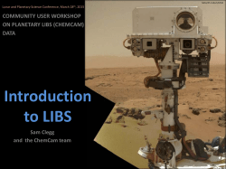 PDS Geosciences Node, Washington University, St. Louis, Missouri