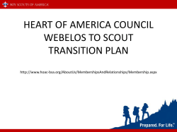 Slide 1 - Heart of America Council