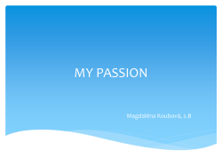 MY PASSION