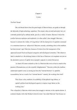 127 Chapter 4 Cycles The Red Thread One red thread drawn - e-LIS