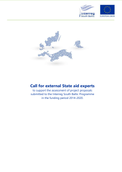 Proposal of indicative actions and exemplary activities