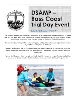 11.2.17 Bass Coast Trial Day Report