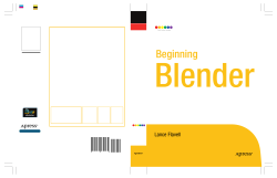 Beginning Blender: Open Source 3D Modeling, Animation