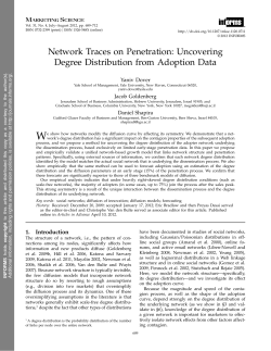 Network Traces on Penetration: Uncovering Degree Distribution from