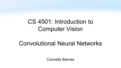 neural networks: CNNs, Keras