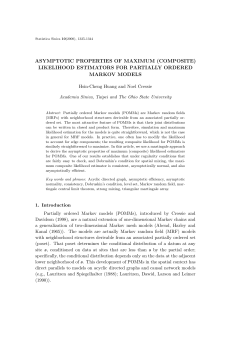 asymptotic properties of maximum (composite) likelihood estimators
