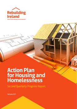 Action Plan for Housing and Homelessness