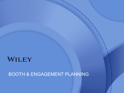 97 MB / PPT - WileyExhibits.com