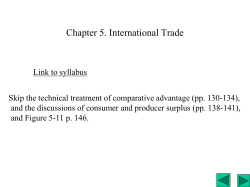 comparative advantage