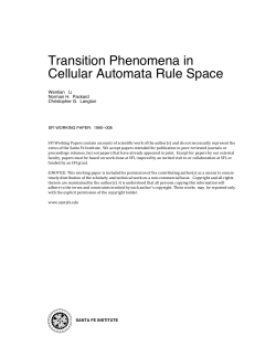 M(d) - Santa Fe Institute