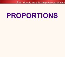 Proportion