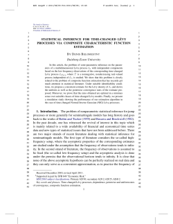 Statistical inference for time-changed L&eacute;vy processes via composite