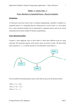 Lecture Note &ndash; 1